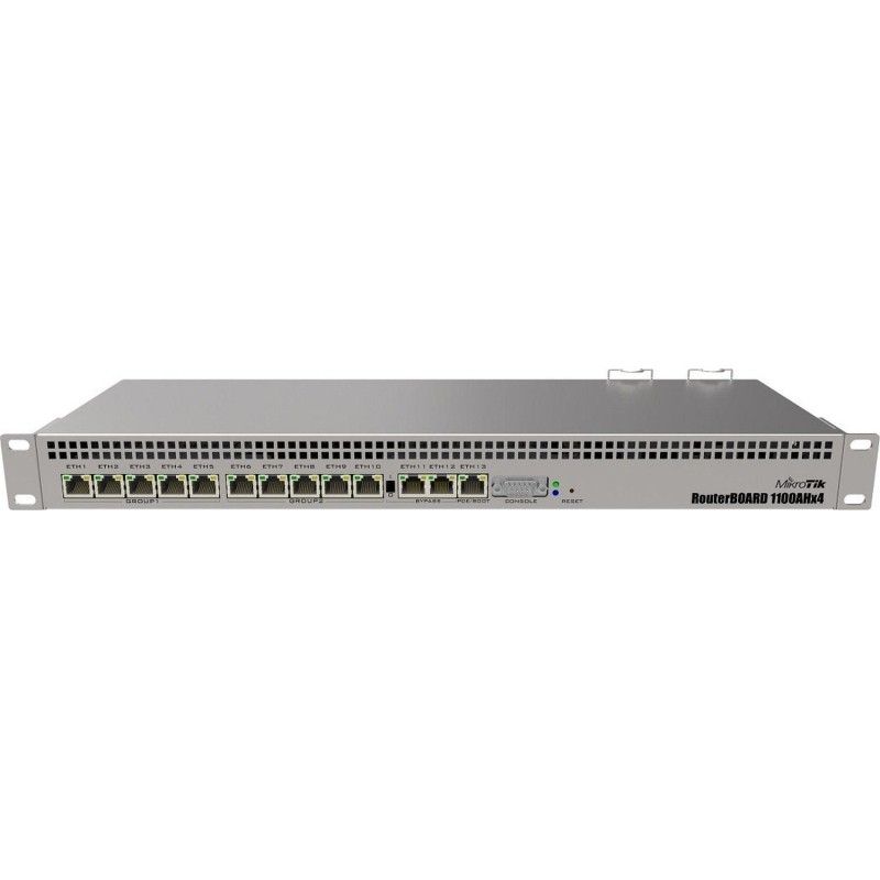Маршрутизатор MikroTik RB1100AHx4 (RB1100x4) 13x1Gbit 1хmicroSD 802.3at
