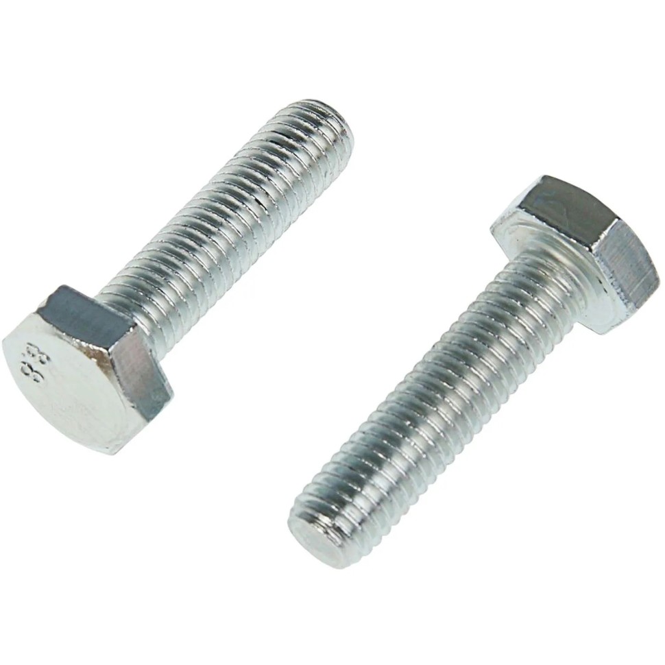 Болт DIN933 с шестигр. головкой оцин.М10х40 (15 шт/уп) Zitar (105216)