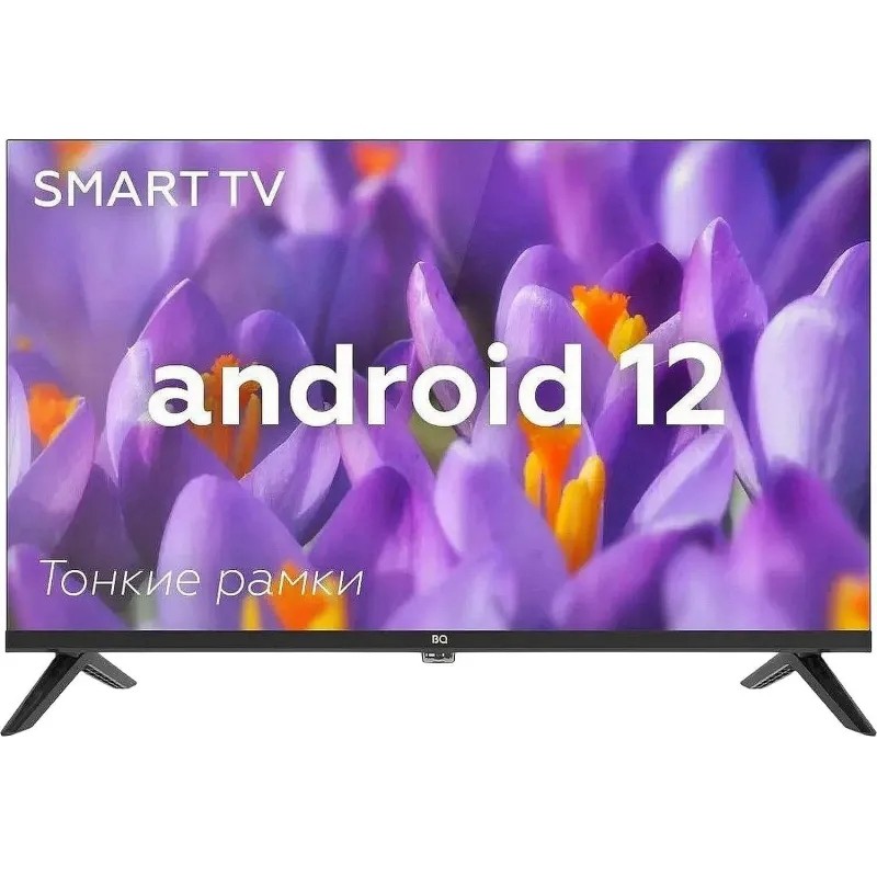 Телевизор BQ 24FS32B Black, HD ready, смарт (Android)