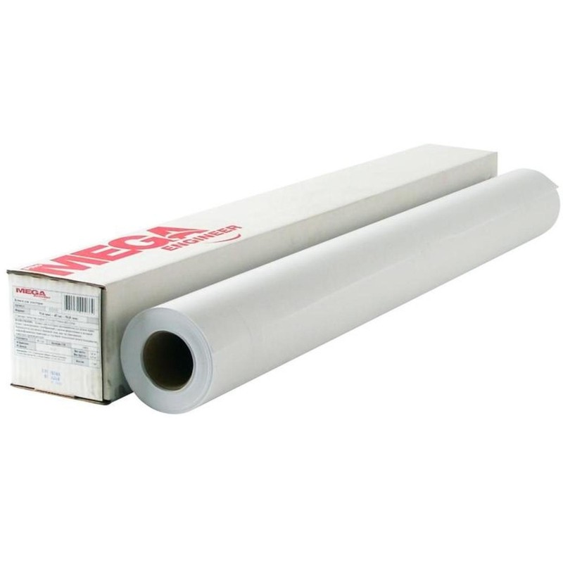 Бумага широкоформатная InkJet 80г 620ммх45м 50,8мм