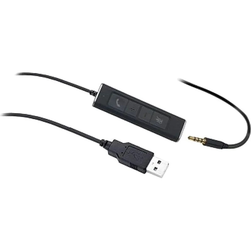 Гарнитура VT X208-D, Дуо, HD звук, разъемы 3,5 мм Jack и USB