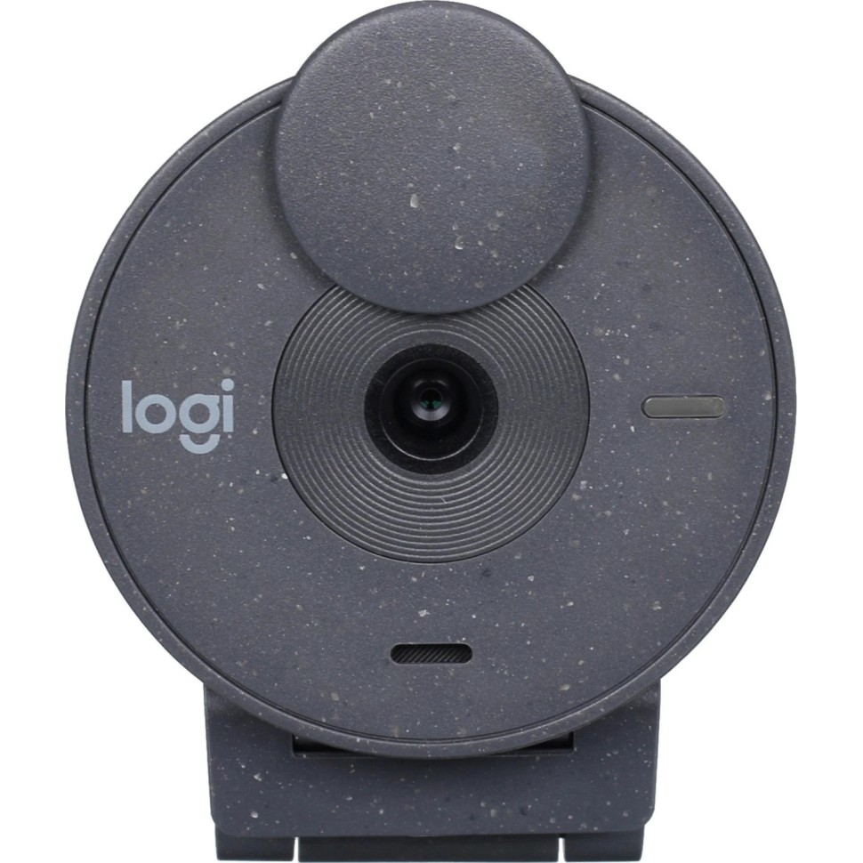 Веб-камера Logitech HD Webcam Brio 300,черн,2Mpix,Type-C,микроф(960-001438)