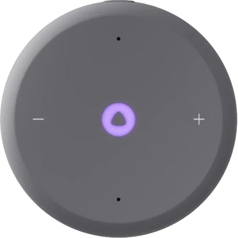 Умная колонка Яндекс Станция Лайт 2, на YaGPT, серый (YNDX-00026GRY)