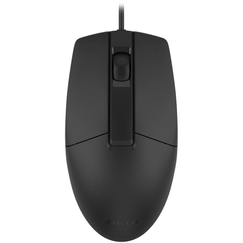 Мышь компьютерная A4Tech (OP-330 (BLACK)) оптическая 1200dpi/3but