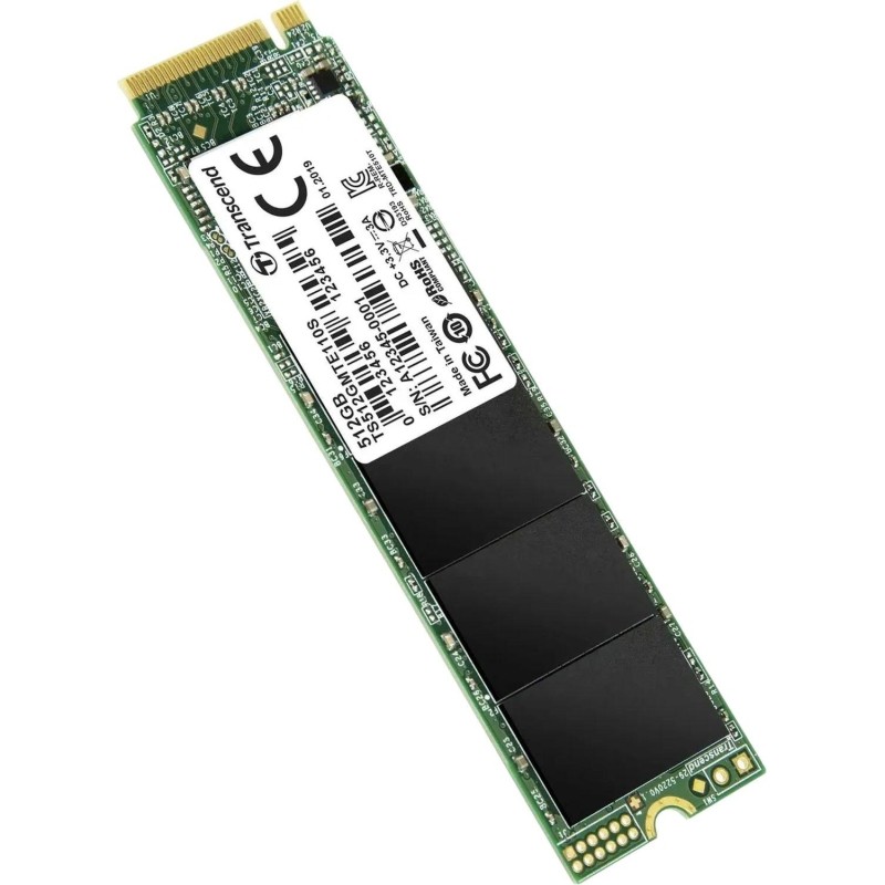 SSD накопитель Transcend MTE110S(TS512GMTE110S),512GB, M.2,NVMe,PCIe 3.0 x4
