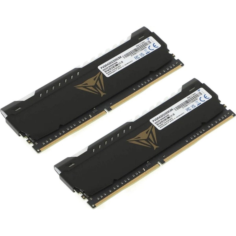 Модуль памяти Patriot Viper DIMM DDR4 32Gb(2x16Gb) 3200Мгц PVSR432G320C8K