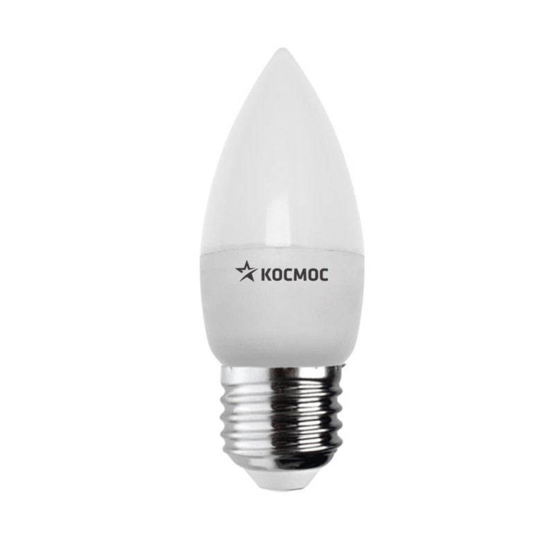 Лампа светодиодная КОСМОС LkecLED6.5wCNE2745 CN 6.5W 220V E27 4500K