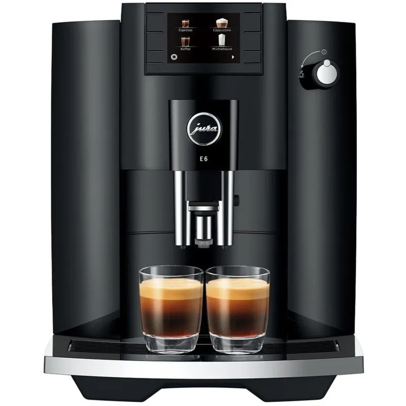 Кофемашина автоматическая E6 Piano Black (EC)