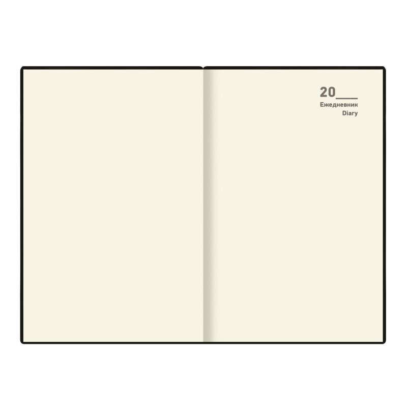 Ежедневник недатированный Deli Simple, A5, 136 л, Джинс CN145-Gray
