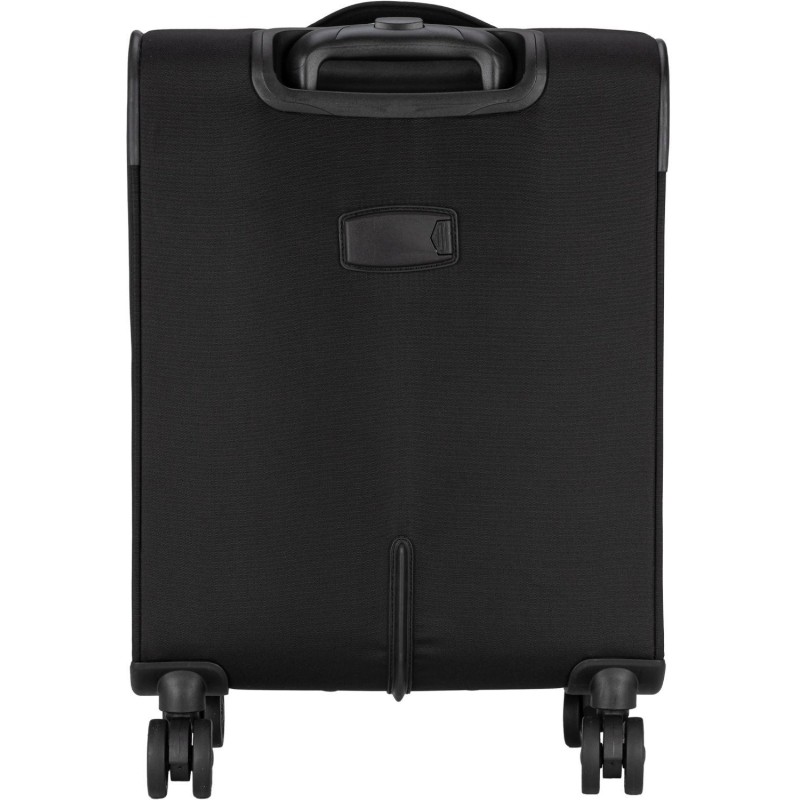 Чемодан TORBER Brosno, черн, нейлон 600D, 36,5 х20 х54см, 32л, T1901S-Black