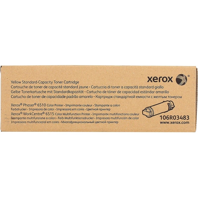 Тонер-картридж Xerox 106R03483 жел. для Phaser 6510 / WC 6515