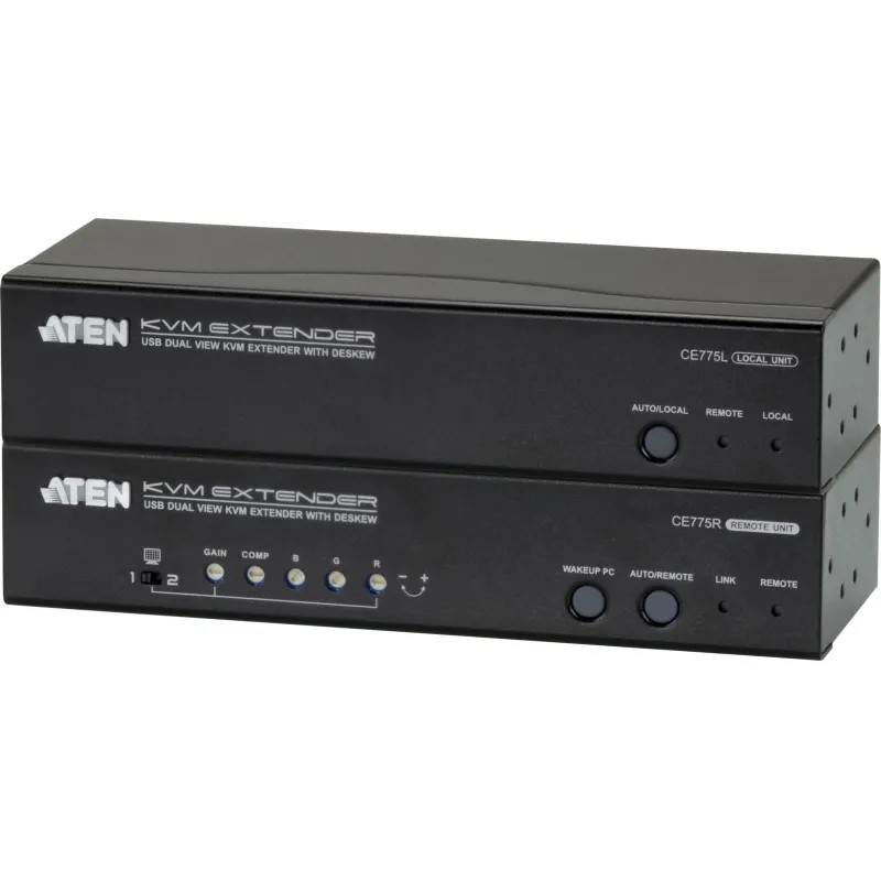 Модуль ATEN KVM-удлинитель USB Dual View c deskeview (CE775)