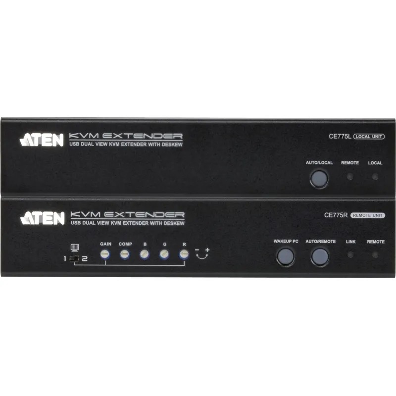 Модуль ATEN KVM-удлинитель USB Dual View c deskeview (CE775)