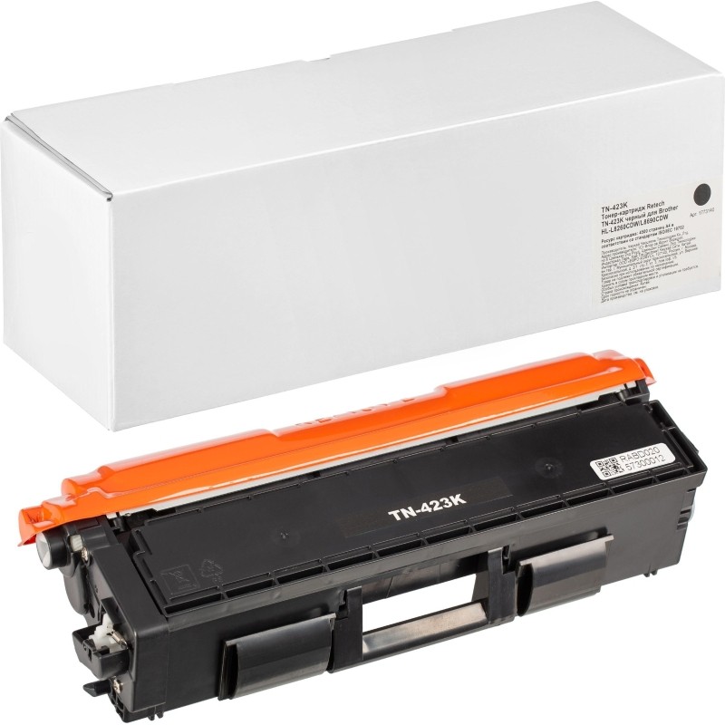 Тонер-картридж Retech TN-423K чер. для Brother HL-L8260CDW/L8690CDW