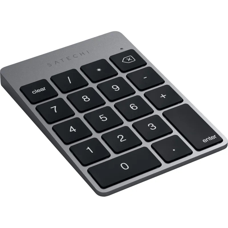 Клавиатура блок Satechi Aluminum Slim,беспроводной,цифровой,серый космос