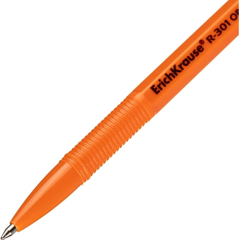 Набор шариковых ручек Erich Krause R-301 Orange Stick 0,7,масл, 4цв 4шт