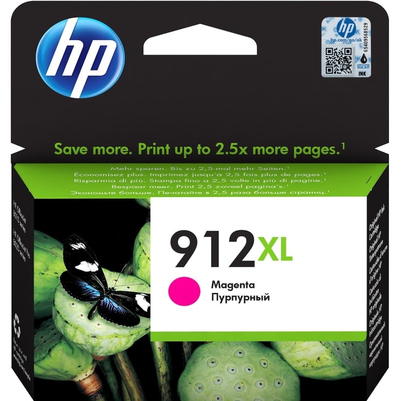 Картридж струйный HP 912XL 3YL82AE пур. пов. емк. для OfficeJet 801x/802x