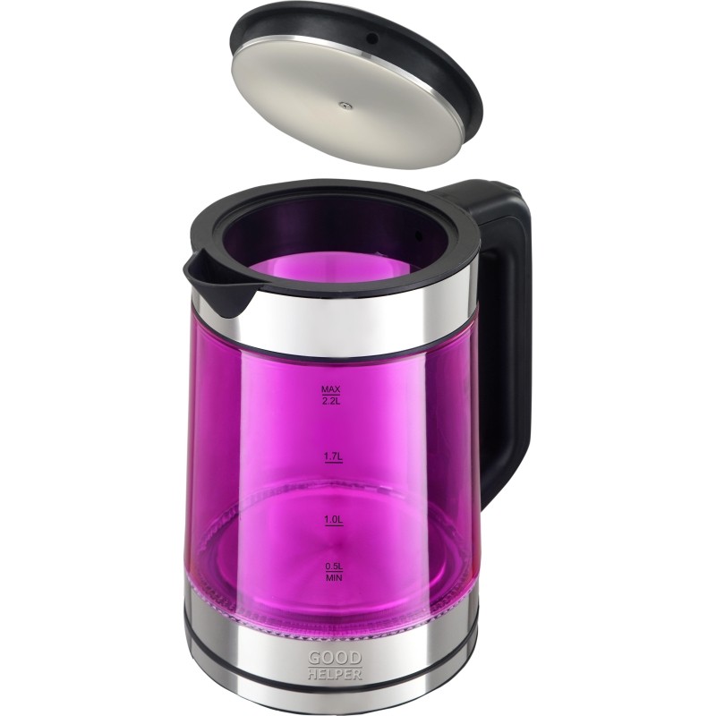 Чайник GOODHELPER KPG-2201 Pink, электрический