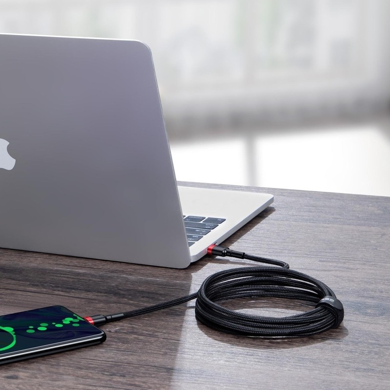 Кабель Baseus USB-C-&gt;-C CL 100W 2m RDчерный