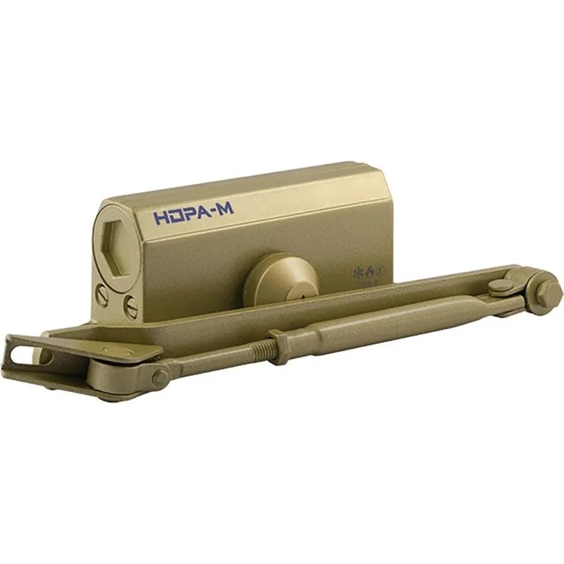 Доводчик НОРА-М №2S F фиксация (25-50кг) (золото) Доводчик НОРА-М №2S F фиксация (25-50кг) (золото)