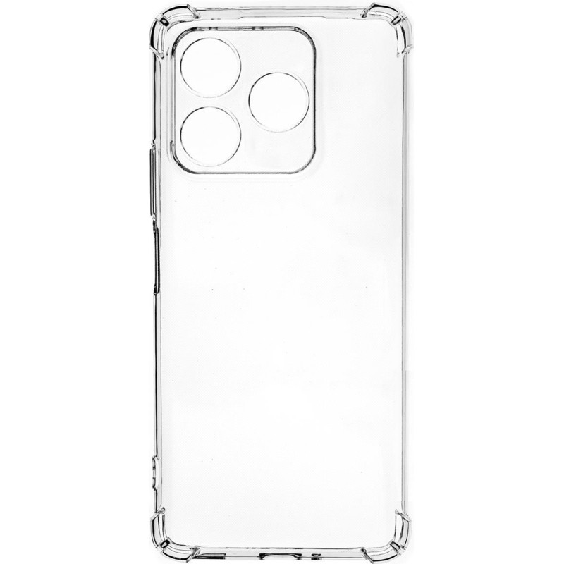 Чехол накладка PERO силикон для Xiaomi Redmi Note 14 прозрачн