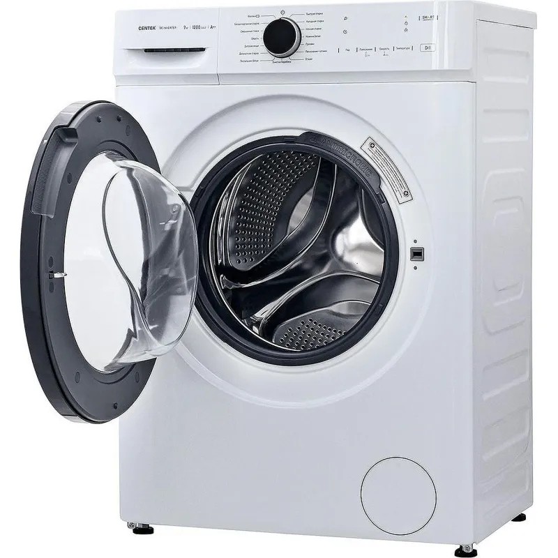Стиральная машина Centek CT-1922(белый)7кг/16пр /LED-Дисп/INVERTER/Пар/A