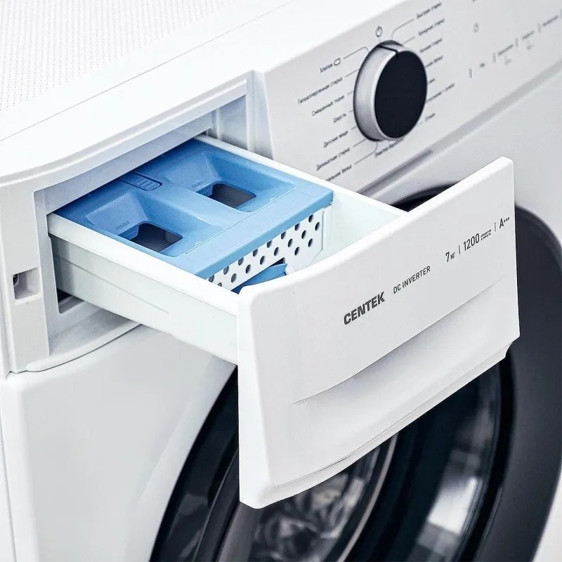 Стиральная машина Centek CT-1922(белый)7кг/16пр /LED-Дисп/INVERTER/Пар/A