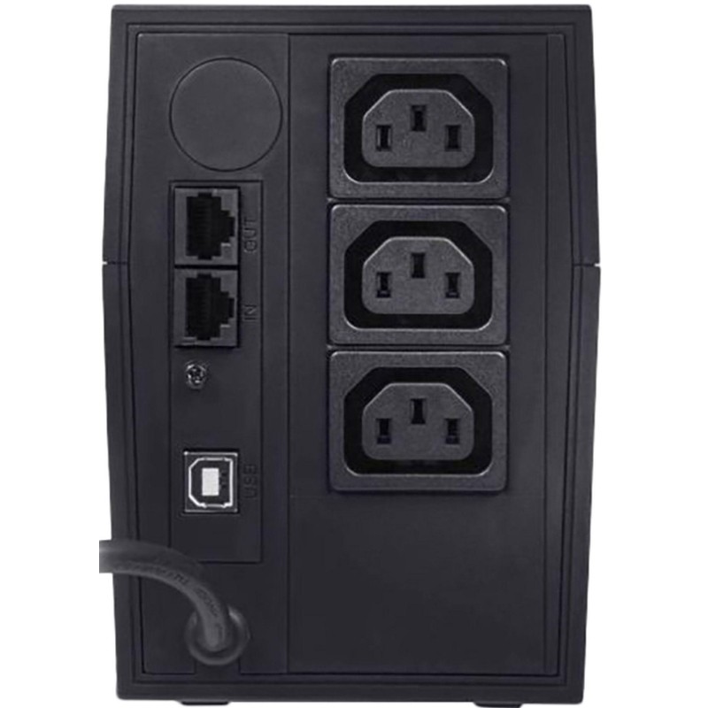 ИБП Powercom Raptor RPT-600AP, лин-инт., 600ВА/360Вт, 3xC13, USB