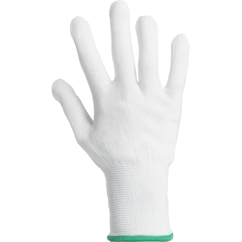 Перчатки защитные нейлон Gward Touch NP1001 белые р.M (12 пар/уп)