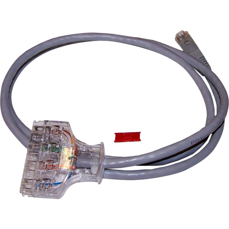Патч-корд Lanmaster RJ45-S110P4, Cat. 6, 1.0 метр (LAN-45-P4-1.0/6)