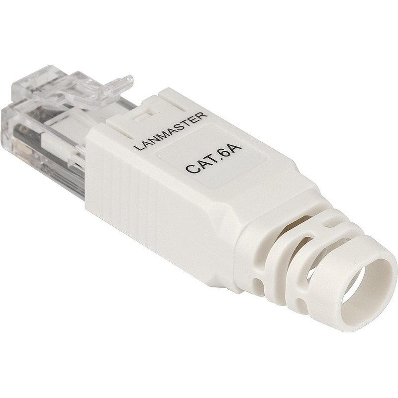 Коннектор полевой LANMASTER LAN-TMP-U6A-WH, неэкранированный, кат.6A