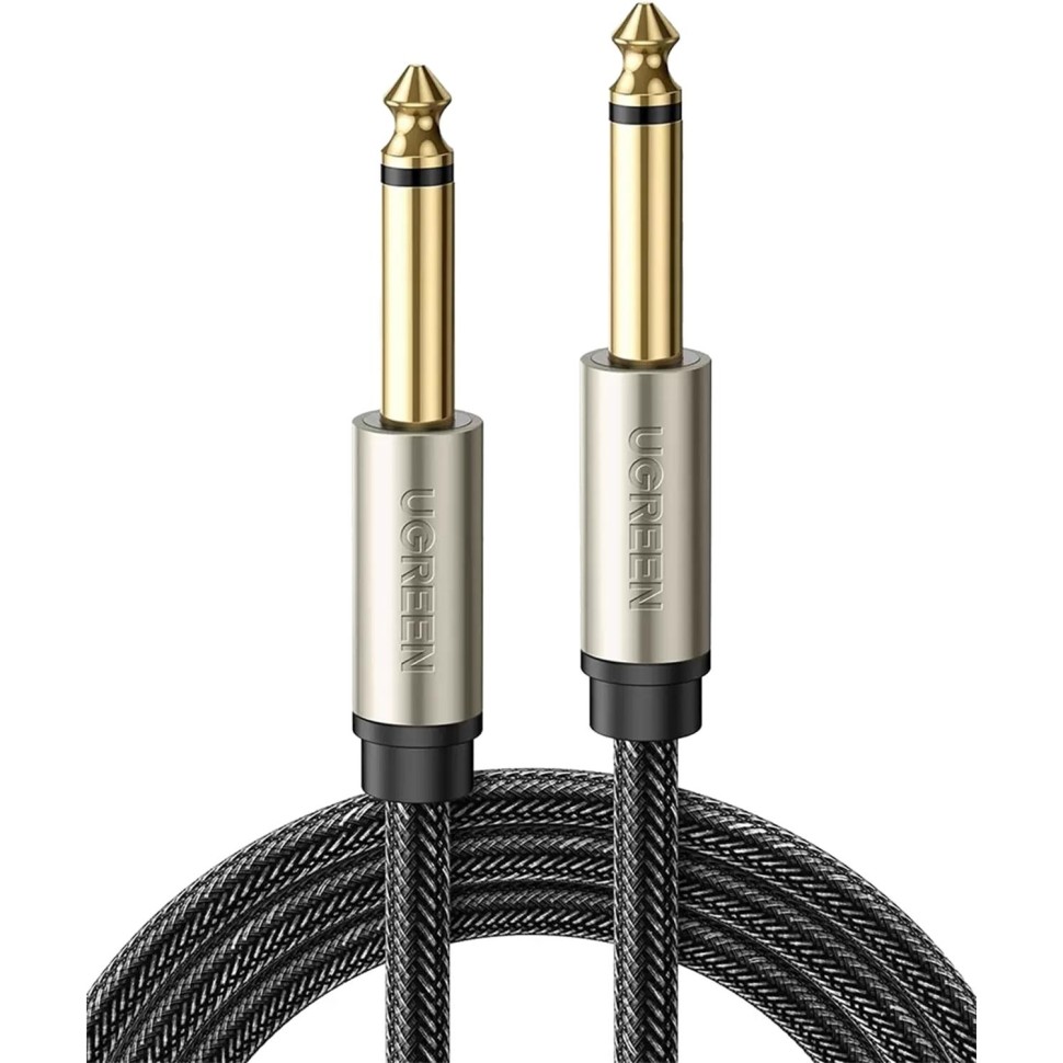 Кабель Ugreen AV128 (10636) 6.5mm Male to Male, 1м