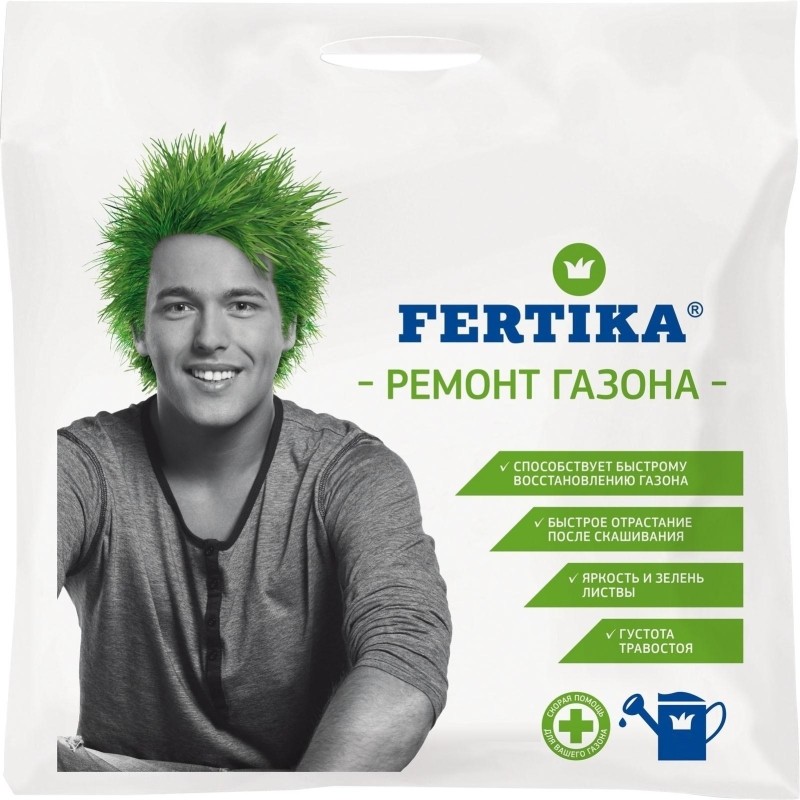 Удобрение ФЕРТИКА ГАЗОННОЕ. РЕМОНТ ГАЗОНА 0,5кг, Ф04432
