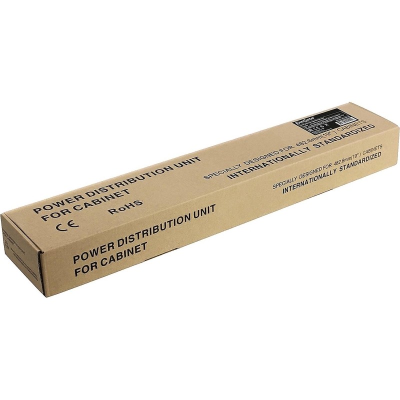 Блок розеток ExeGate ServerPro PDU-19H605 Al-6S-C14-SW-O (EX280830RUS)