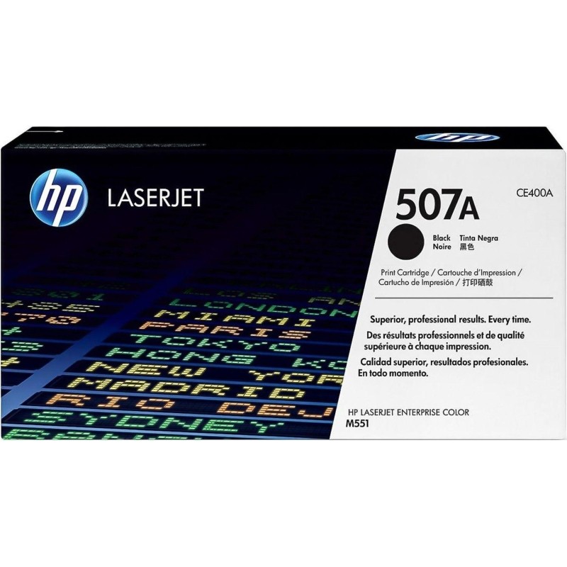Картридж лазерный HP 507A CE400A чер. для CLJ M525/M551/M570/M571/M575