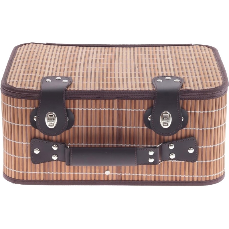 Корзина для пикника на 2 персоны с холодильным отдел, L40W32H17,5см, 800327