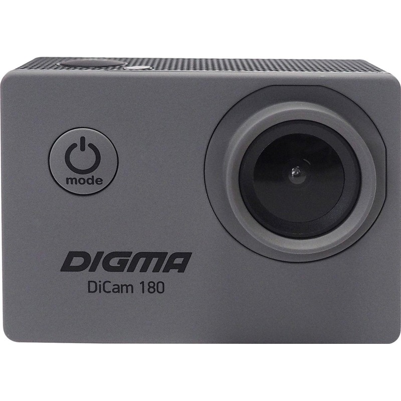 Экшн-камера Digma DiCam 180 серый