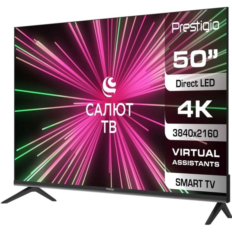 Телевизор PRESTIGIO 50&#039; TOP SALUTE (PTV50SS07X_CIS_BK)