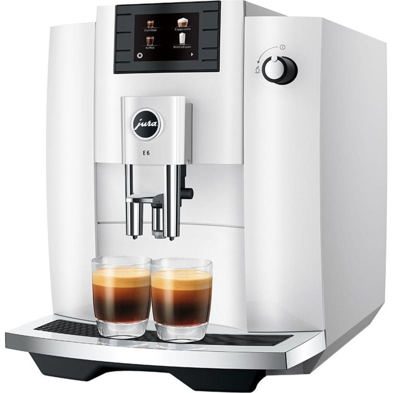 Кофемашина JURA E6 PIANO WHITE (EC) 15438
