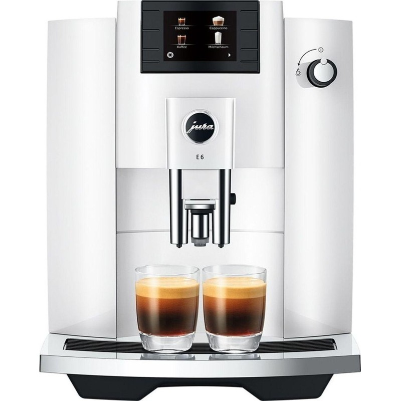 Кофемашина JURA E6 PIANO WHITE (EC) 15438