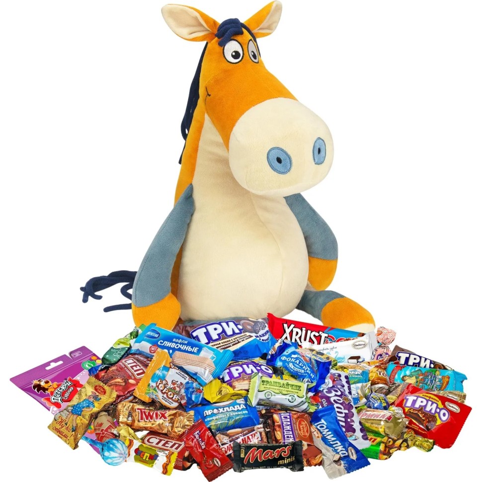 Новогодний сладкий подарок Лукас 1/800 г (стандарт), ПТ26-21бс