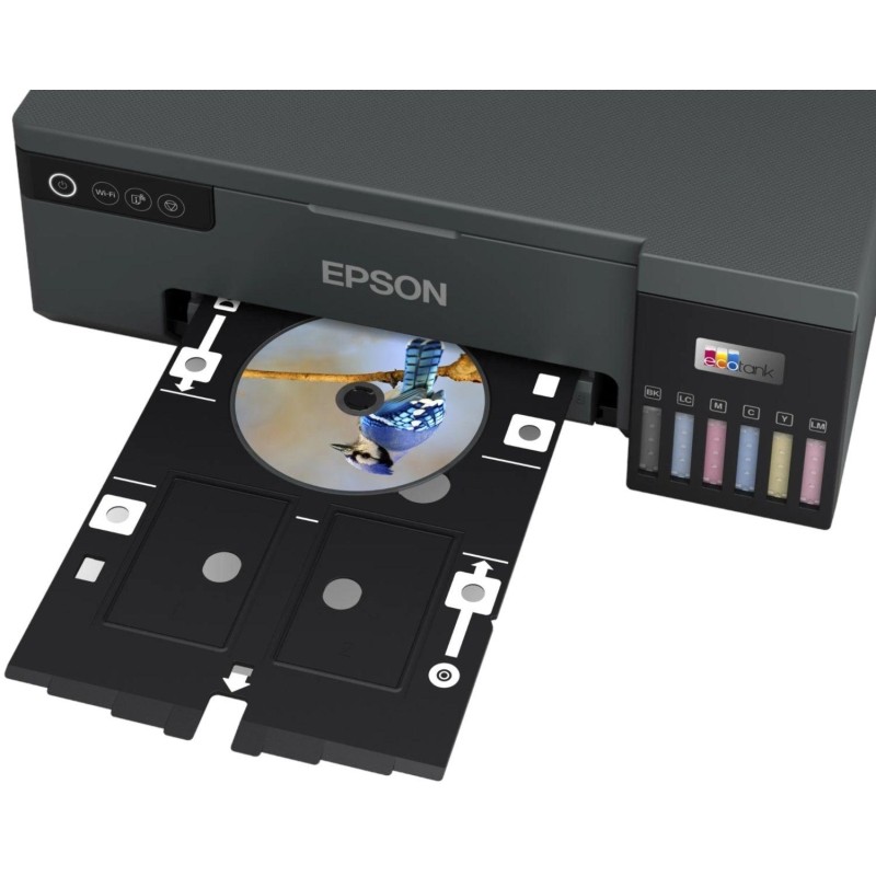 Принтер Epson L8050 (C11CK37405), A4, 22 стр/мин, 5760x1440 dpi, USB, WiFi