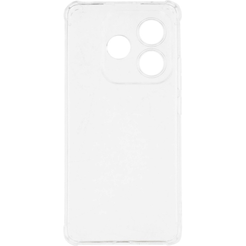Чехол накладка PERO силикон для Xiaomi Redmi Note 14 прозрачный