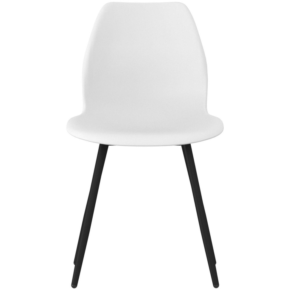 Стул Sheffilton SHT-ST29/S95-1 белый/черный муар 192090