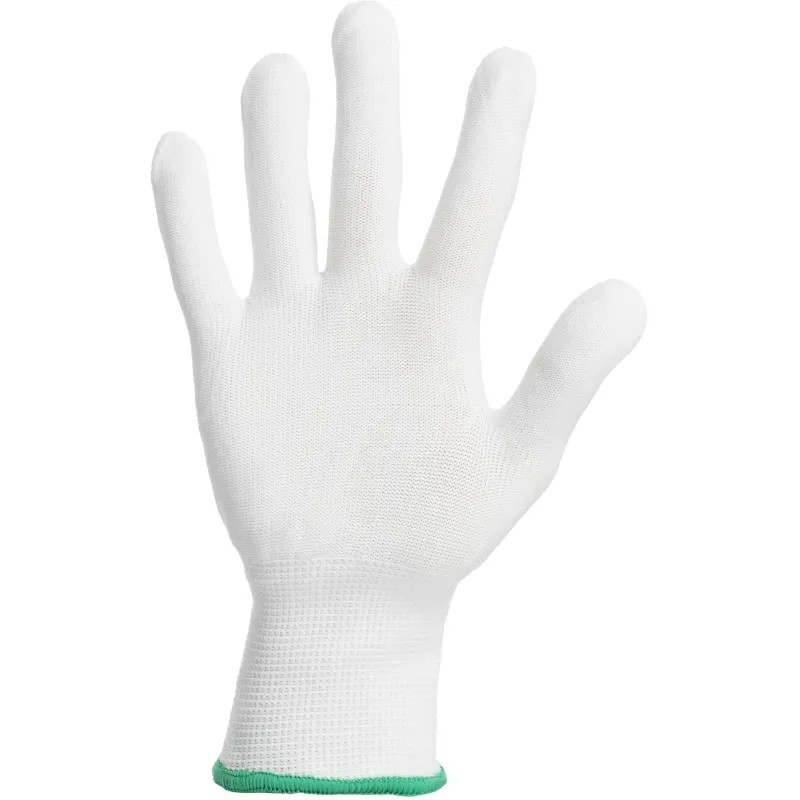 Перчатки защитные нейлон Gward Touch NP1001 белые р.L (12 пар/уп)