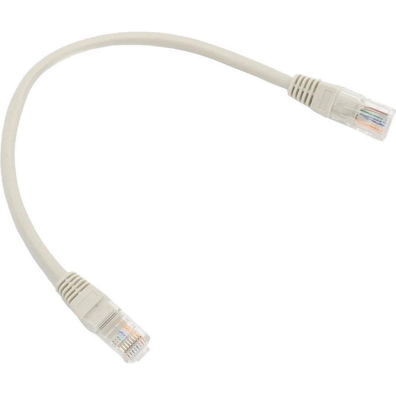 Патч-корд A1, A1-LCU5E-C-0.25M, 0.25 м., U/UTP, 5e, медь, серый
