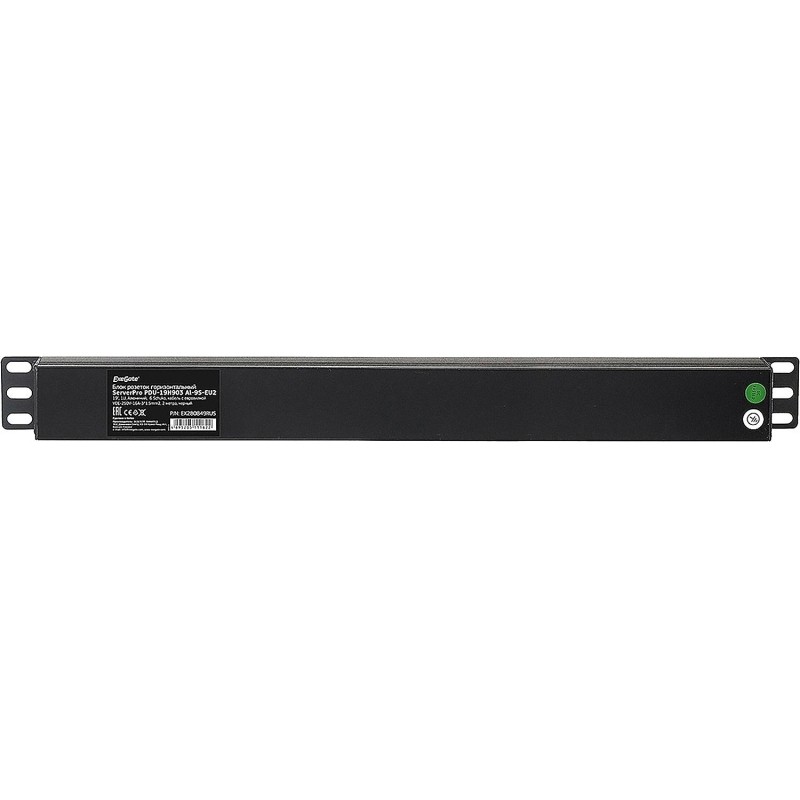 Блок розеток ExeGate ServerPro PDU-19H903 Al-9S-EU2CU (EX280849RUS)
