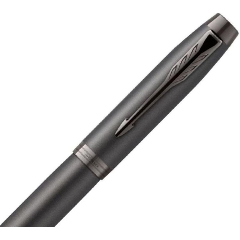 Ручка перьевая Parker IM Professionals Monochrome Titanium син 1мм 2172959