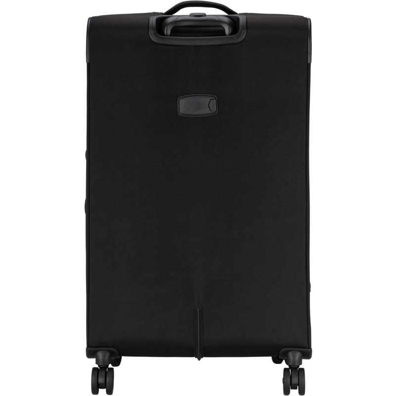 Чемодан TORBER Brosno, черн, нейлон 600D, 48 х 30 х 78см, 85л, T1901L-Black