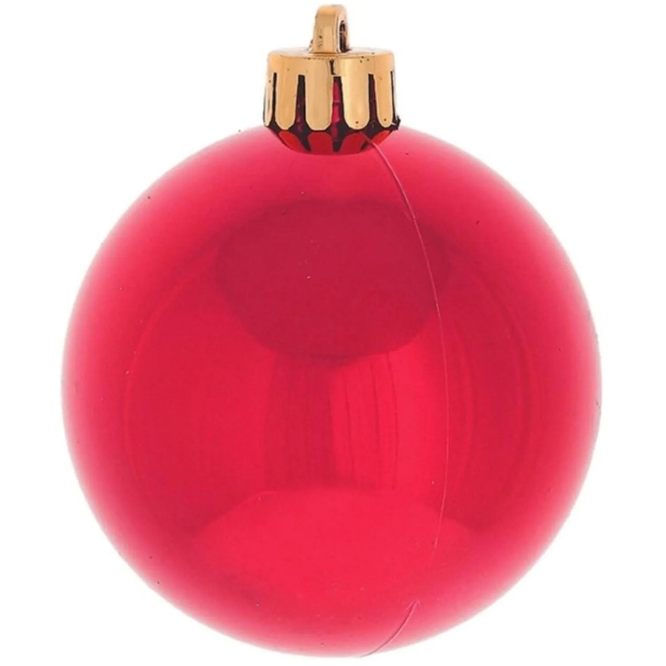 Набор шаров Украшение НГ D3/4/5/6см,L14 W14 H26см 40шт 722966